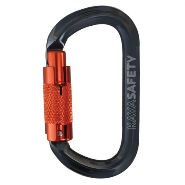 Kaya Safety Oval Alüminyum Karabina 3 Kilit