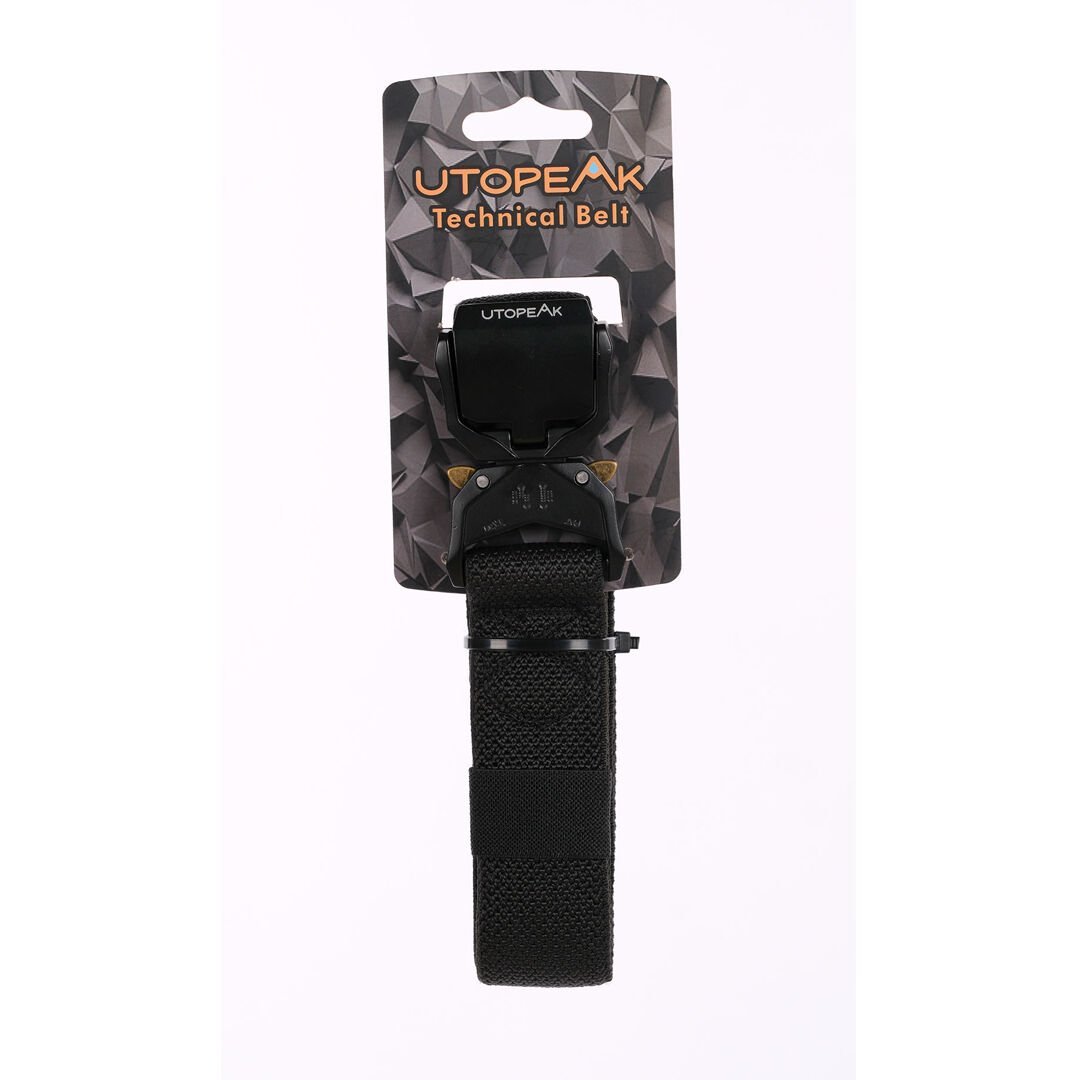 Utopeak Tactical Elastik Siyah Kemer