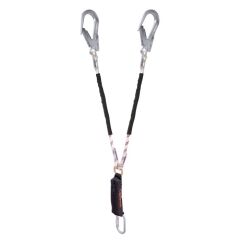 Kaya Safety E-3 B Serisi Çift Kol Şok Emicili Braided Lanyard