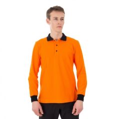 Utopeak Arama Kurtarma Polo Yaka Uzun Kollu T-shirt