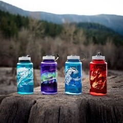 Nalgene 32oz WM Slate / Water Limited Edition Suluk