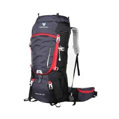 Caracal Sirwan Siyah Outdoor Sırt Çantası 65+10 LT